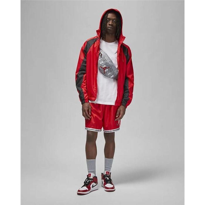 Veste de Sport pour Homme Nike Jordan Essentials Rouge 1 Veste de Sport pour Homme Nike Jordan Essentials Rouge 1