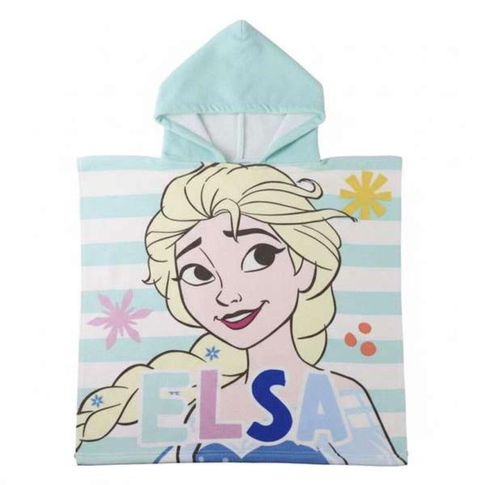 Serviette poncho avec capuche Frozen 55 x 77 cm 0 Serviette poncho avec capuche Frozen 55 x 77 cm 0