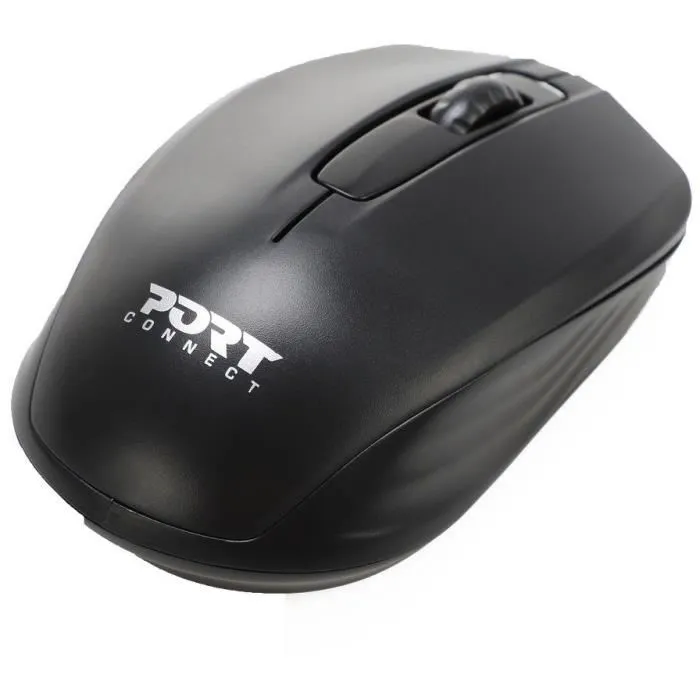 Port Designs Pack Premium : Sacoche pour ordinateur portable 15 pouces, souris sans fil et adaptateur USB Type-C 5