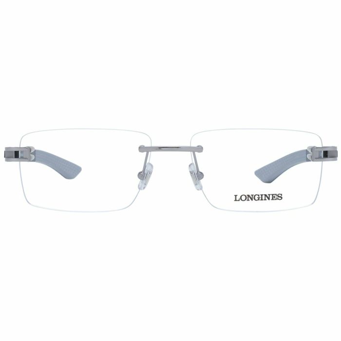 Monture de Lunettes Homme Longines LG5006-H-55014 Gris Ø 55 mm 3 Monture de Lunettes Homme Longines LG5006-H-55014 Gris Ø 55 mm 3