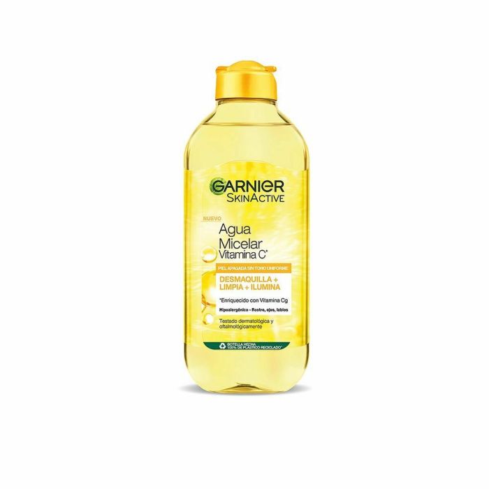 Garnier Eau Micellaire Vitamine C SKINACTIVE Peaux Ternes et Teint Irrégulier 400 ml