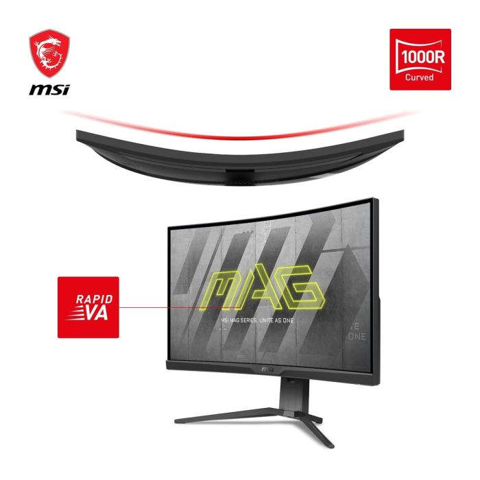 Monitor Gaming MSI MAG 275CQRF 27" Wide Quad HD 10 Monitor Gaming MSI MAG 275CQRF 27" Wide Quad HD 10