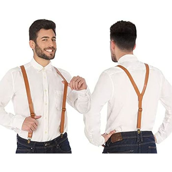 Sangles réglables Marron Orange 3 Sangles réglables Marron Orange 3