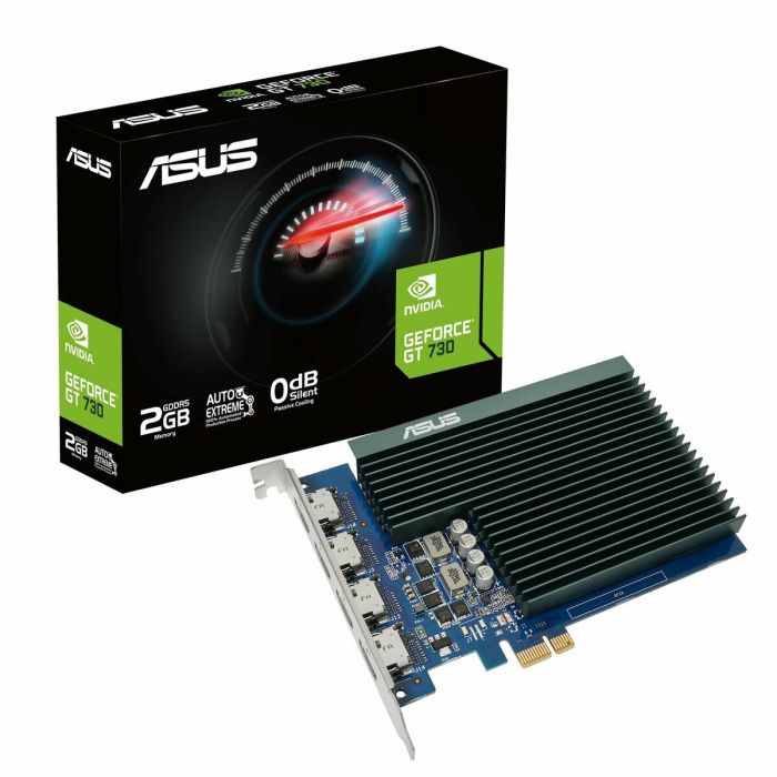 Carte Graphique Asus 90YV0H20-M0NA00 2 GB GDDR5 4K Ultra HD 25
