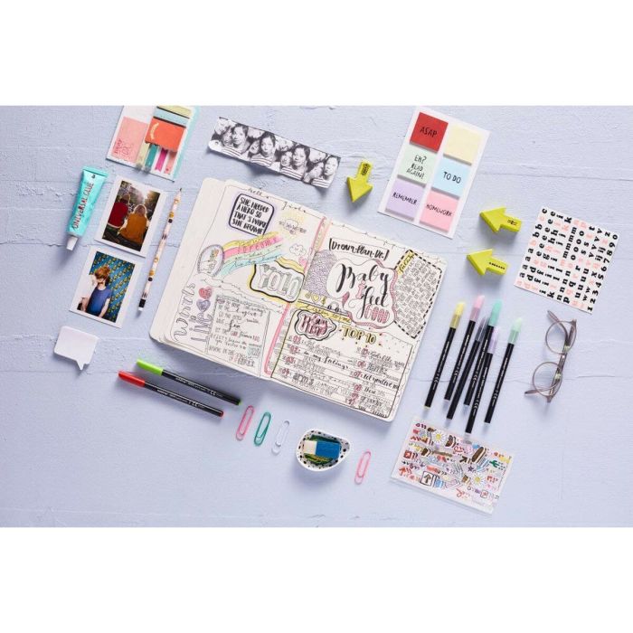 Feutres Edding 1200 Orange clair (5 Unités) 3