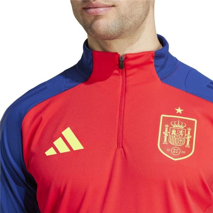 Sweat-shirt d'Entraînement pour Adultes Adidas España Tr Top Rouge 12-13 ans 2