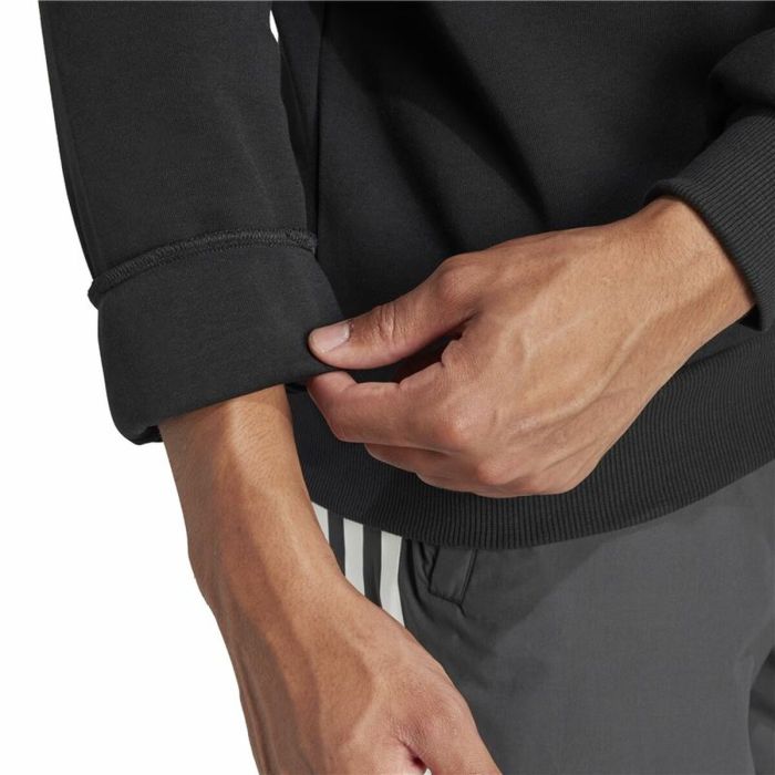 Sweat sans capuche Adidas Fi Bos Crw Noir XXL 1 Sweat sans capuche Adidas Fi Bos Crw Noir XXL 1