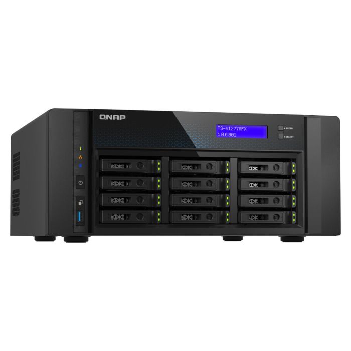 Stockage en Réseau NAS Qnap TS-H1277AFX-R7-32G Noir 4