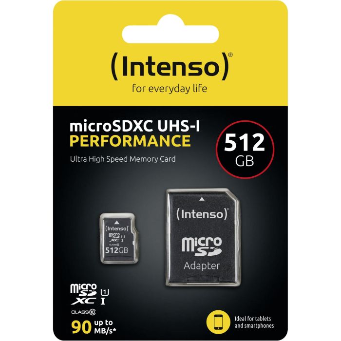 CARD 512GB Intenso 3424493 Micro - UHS-I 1