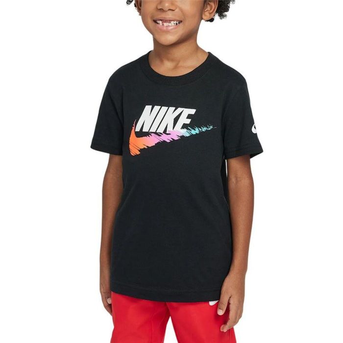 T shirt à manches courtes Enfant Nike Brandmark Swoosh Noir XL 0 T shirt à manches courtes Enfant Nike Brandmark Swoosh Noir XL 0