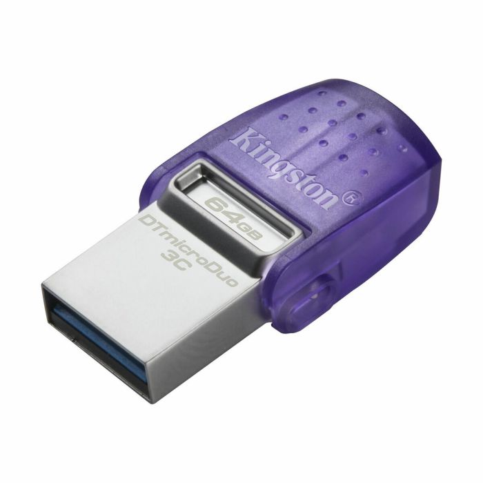 Clé USB Kingston microDuo 3C Violet Pourpre 64 GB 42 Clé USB Kingston microDuo 3C Violet Pourpre 64 GB 42