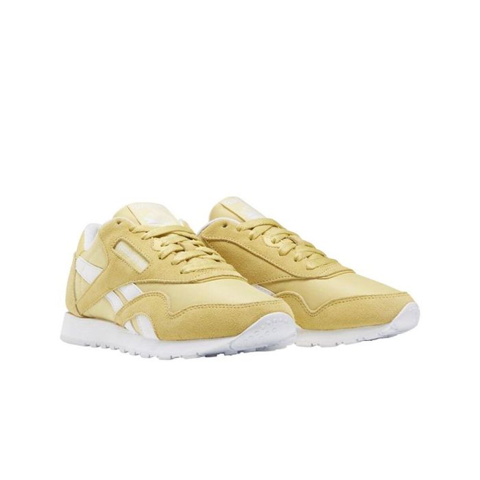 Chaussures casual femme Reebok Classic Nylon Jaune 2
