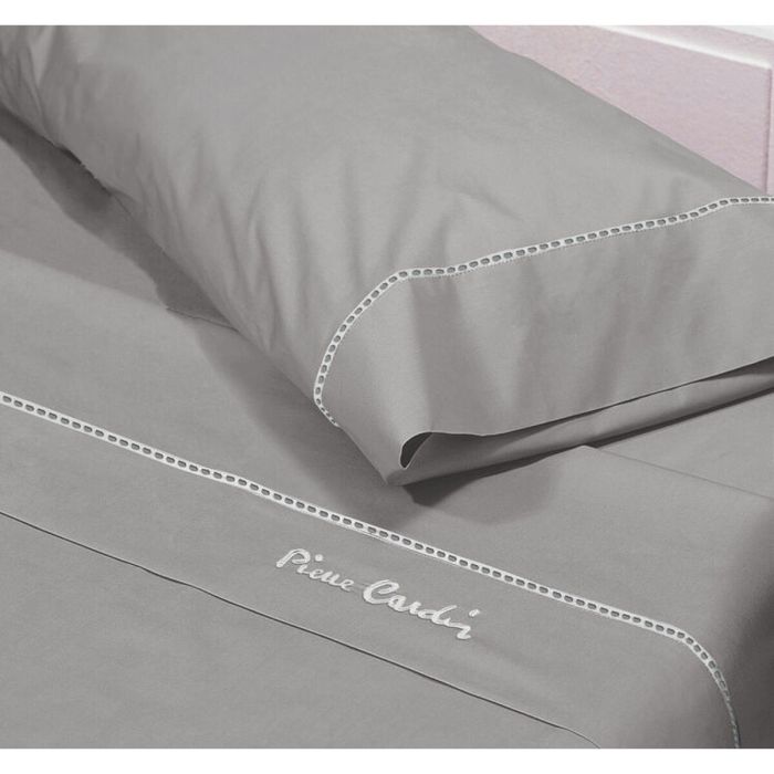 Jeu de draps Pierre Cardin ARCADIA Gris Lit 1 persone 2