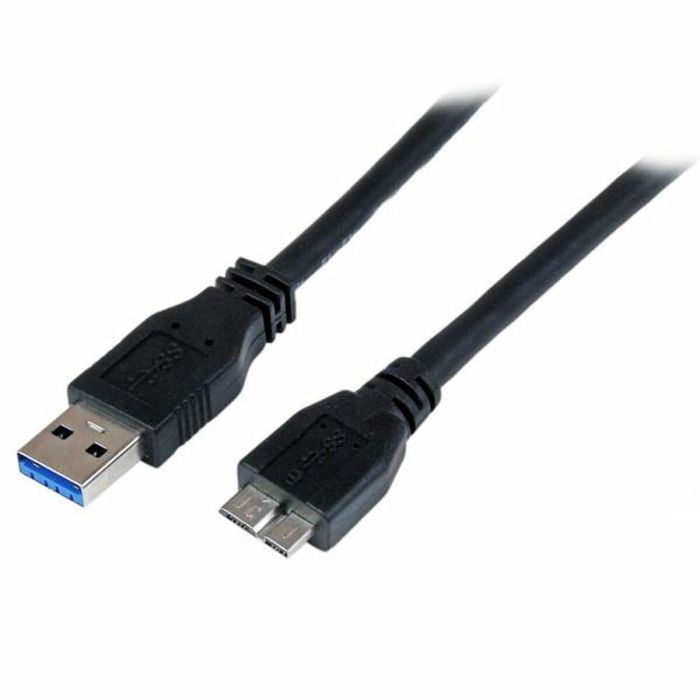 Câble USB vers Micro USB Startech USB3CAUB1M Noir 0 Câble USB vers Micro USB Startech USB3CAUB1M Noir 0