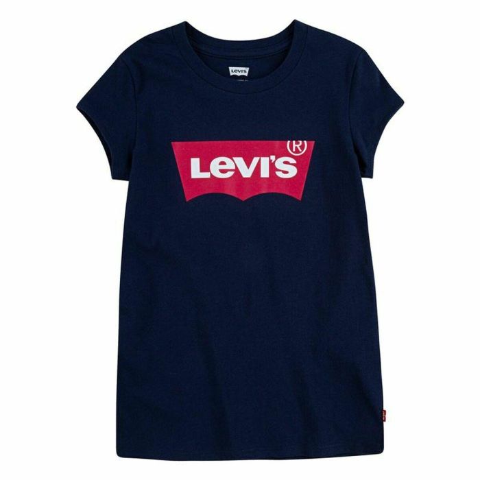 T shirt à manches courtes Enfant Levi's Batwing Bleu foncé 6 T shirt à manches courtes Enfant Levi's Batwing Bleu foncé 6