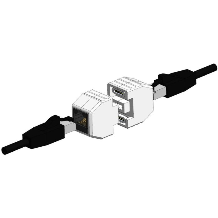ALLNET TP-TP Kupplung CAT6A Buchse 1:1 8-pol. RJ45 magnetische Sicherungskupplung 50er Bulk Set Abwurfbuchse PoE fähig bis zu 10GBit 4 ALLNET TP-TP Kupplung CAT6A Buchse 1:1 8-pol. RJ45 magnetische Sicherungskupplung 50er Bulk Set Abwurfbuchse PoE fähig bis zu 10GBit 4