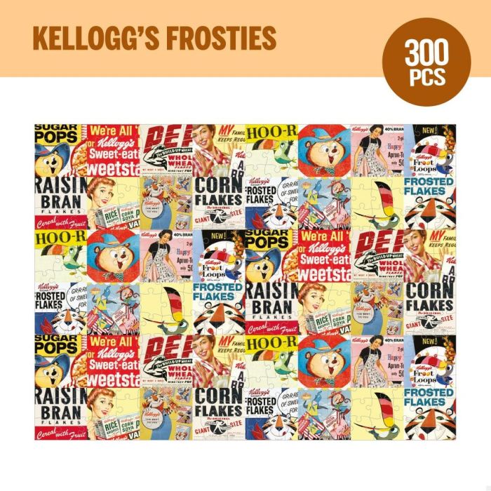 Puzzle Colorbaby Kellogg's Frosties 300 Pièces 6 Unités 60 x 45 x 0,1 cm 3