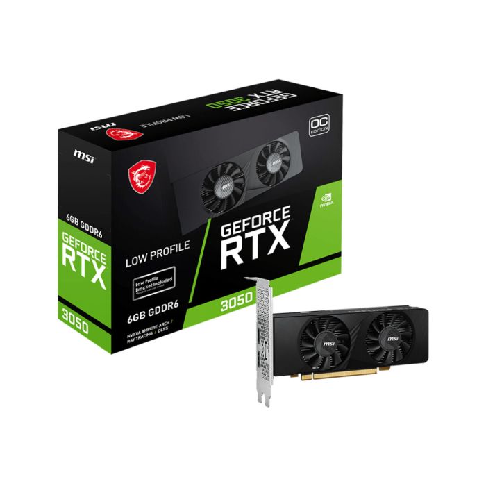 Carte Graphique MSI Nvidia GeForce RTX 3050 6 GB GDDR6 25 Carte Graphique MSI Nvidia GeForce RTX 3050 6 GB GDDR6 25
