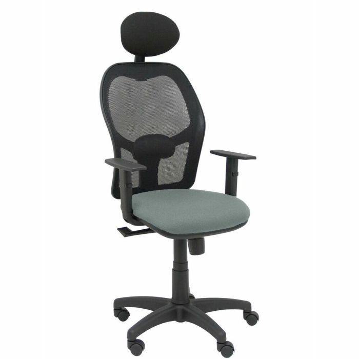 Chaise de Bureau avec Appui-tête Piqueras y Crespo B10CRNC Gris