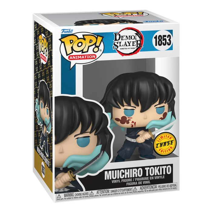 Figure à Collectionner Funko Pop! Muichiro Tokito Multicouleur Autocollants 13