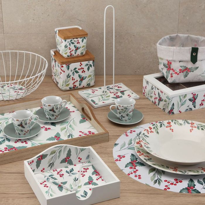 Set de basket Versa Acebo 14 x 14 x 14 cm 1