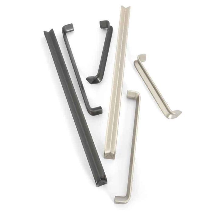 Tirador Zamak Nut Acabado Grafito Dist. Agujero Dist. 320Mm. Giusti 1