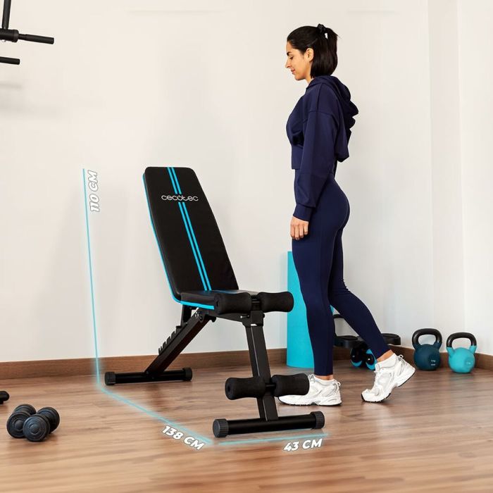 Banc de musculation avec poids Cecotec Drumfit SetUp 7000 6 Banc de musculation avec poids Cecotec Drumfit SetUp 7000 6