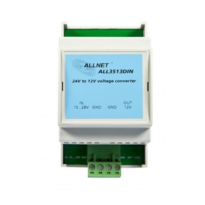 ALLNET Ersatznetzteil/Spannungswandler 12V/1,5A IN: 15..~36VDC -> OUT: 12VDC / 24V auf 12V / DC Step-Down-Wandler 2 ALLNET Ersatznetzteil/Spannungswandler 12V/1,5A IN: 15..~36VDC -> OUT: 12VDC / 24V auf 12V / DC Step-Down-Wandler 2
