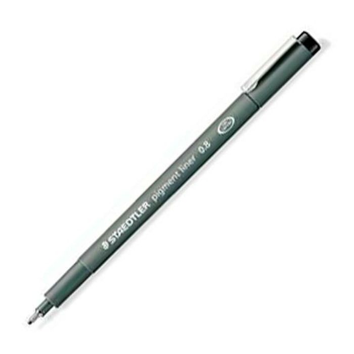 Feutres Staedtler Pigment Line Noir (10 Unités) 1