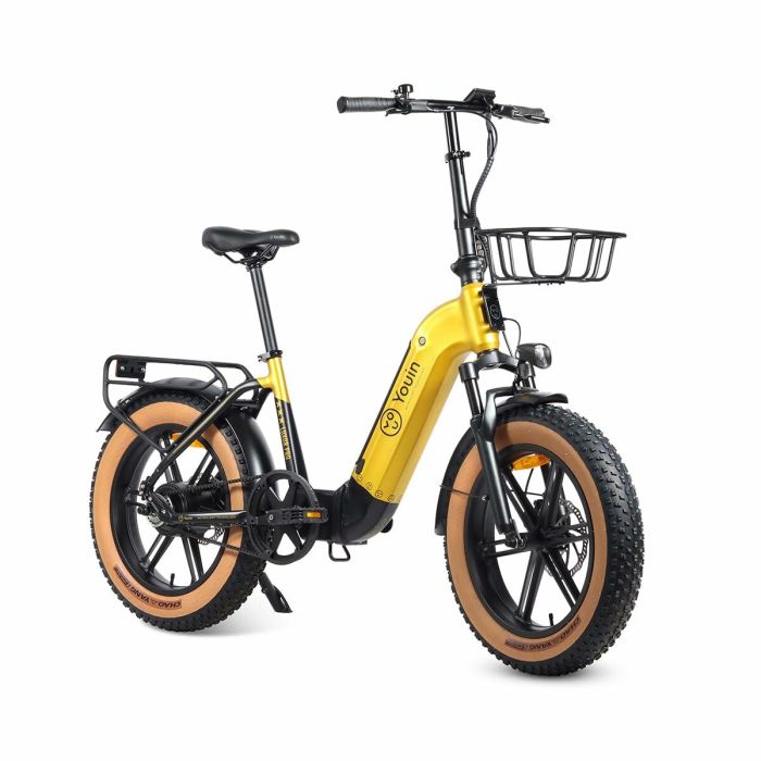Vélo Électrique Youin BK1750 LUXOR II PRO A/N Jaune 250 W 0 Vélo Électrique Youin BK1750 LUXOR II PRO A/N Jaune 250 W 0