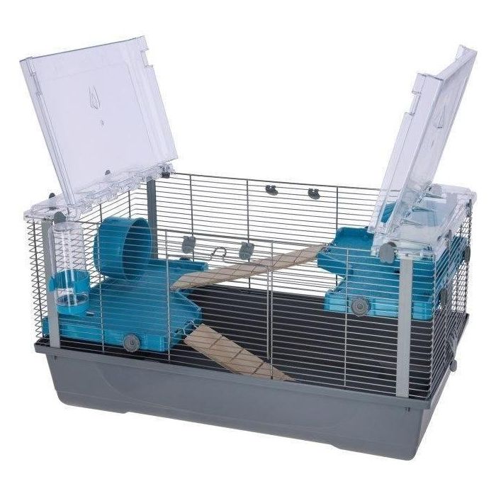 Cage pour petit rongeur - souris, gerbille, rat - 79*45*44 cm - KERBL 1 Cage pour petit rongeur - souris, gerbille, rat - 79*45*44 cm - KERBL 1