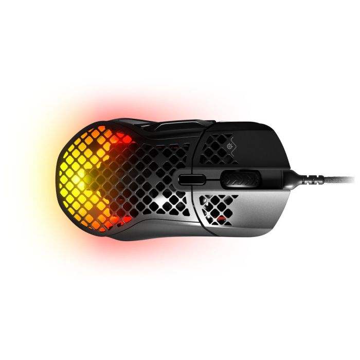 Souris Gaming SteelSeries Aerox 5 Jeux Noir Avec câble Lumières LED 13 Souris Gaming SteelSeries Aerox 5 Jeux Noir Avec câble Lumières LED 13