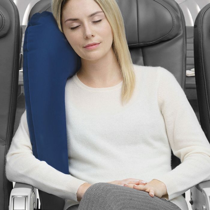 Oreiller de Voyage Gonflable avec Support pour Sièges Restel InnovaGoods 0 Oreiller de Voyage Gonflable avec Support pour Sièges Restel InnovaGoods 0