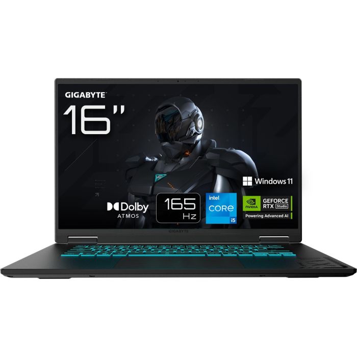 PC Portable gamer GIGABYTE GAMING A16 CWHI3FR894SH - 16'' FHD+ - RTX5070 - INTEL Core i7-13620HX - 16Go - 1To SSD - Win 11 FAMILLE 2