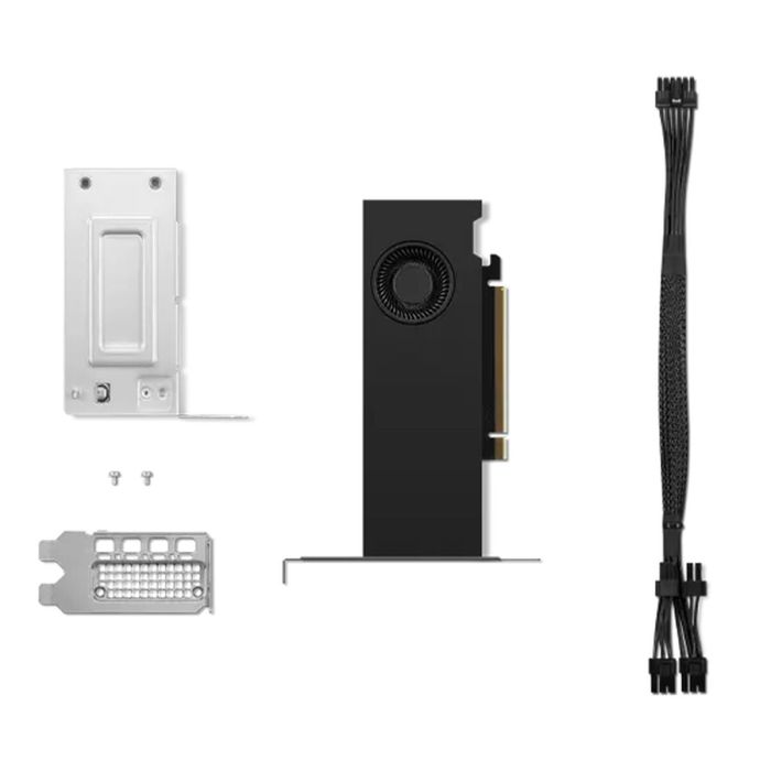 Lenovo 4X61P69962 - Carte graphique NVIDIA RTX 2000 Ada 16 Go GDDR6 avec 4 ports mini DisplayPort, PCIe x8 4.0, refroidissement actif Lenovo 4X61P69962 - Carte graphique NVIDIA RTX 2000 Ada 16 Go GDDR6 avec 4 ports mini DisplayPort, PCIe x8 4.0, refroidissement actif