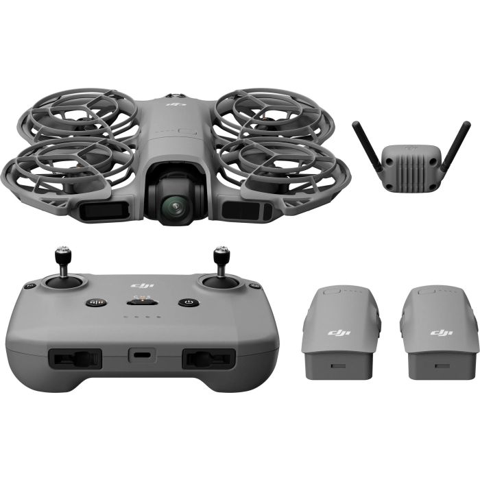 DJI Neo 2 Fly More Combo - Drone avec Caméra 1/1.3'' 48 MP, Vidéo 4K HDR, Kit de 3 Batteries DJI Neo 2 Fly More Combo - Drone avec Caméra 1/1.3'' 48 MP, Vidéo 4K HDR, Kit de 3 Batteries