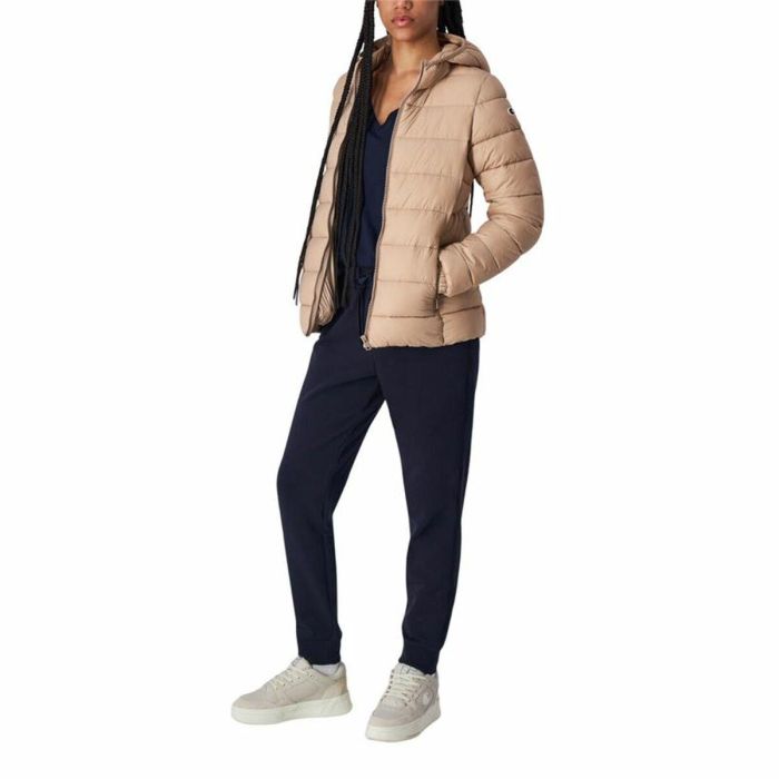 Veste de Sport pour Femme Champion Hooded Beige 4 Veste de Sport pour Femme Champion Hooded Beige 4