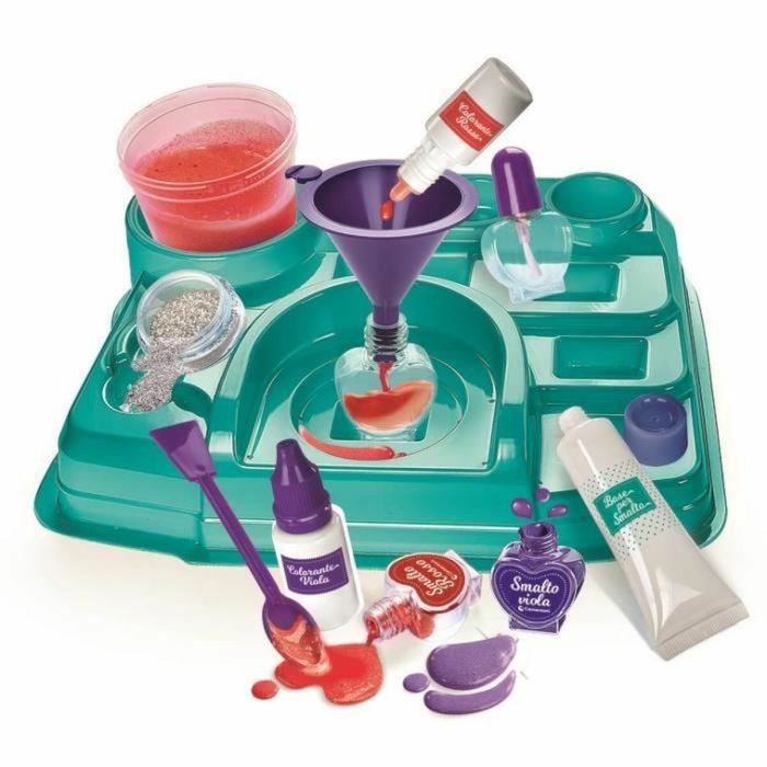 Set de Manucure Clementoni My Nail Laboratory Multicouleur 5 Set de Manucure Clementoni My Nail Laboratory Multicouleur 5