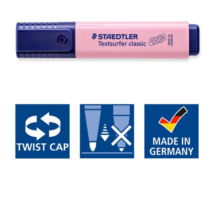 Marqueur fluorescent Staedtler Textsurfer Classic Rose (10 Unités) 2