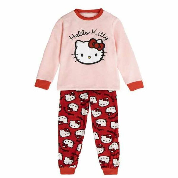 Pyjama Enfant Hello Kitty Rose clair S 0 Pyjama Enfant Hello Kitty Rose clair S 0