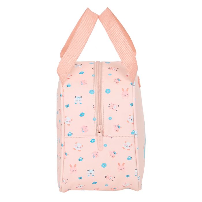 Sac glacière goûter Safta Jirafa Corail 19 x 22 x 14 cm 2