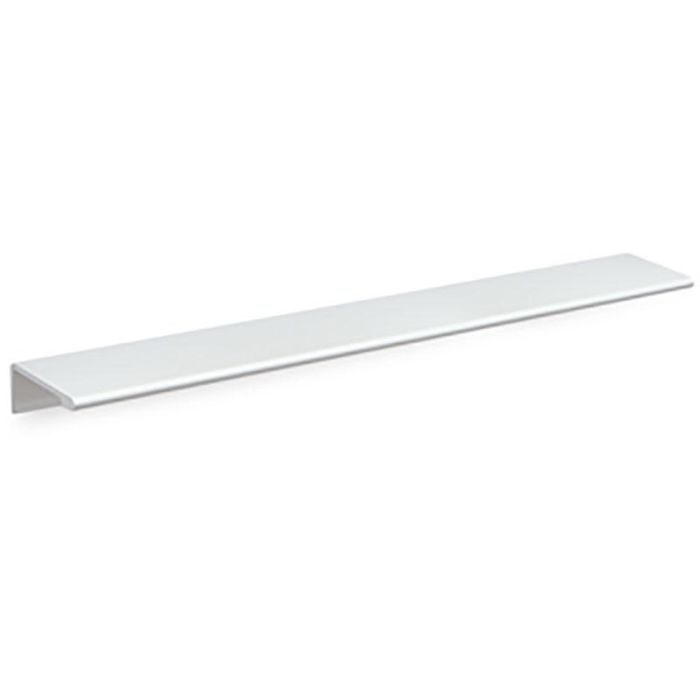 Tirador Aluminio Canto. Acabado Plata Mate. Anodizado. Elegir Distancia Entre Centros. Distancia 224X5 Herrajes Alk 1