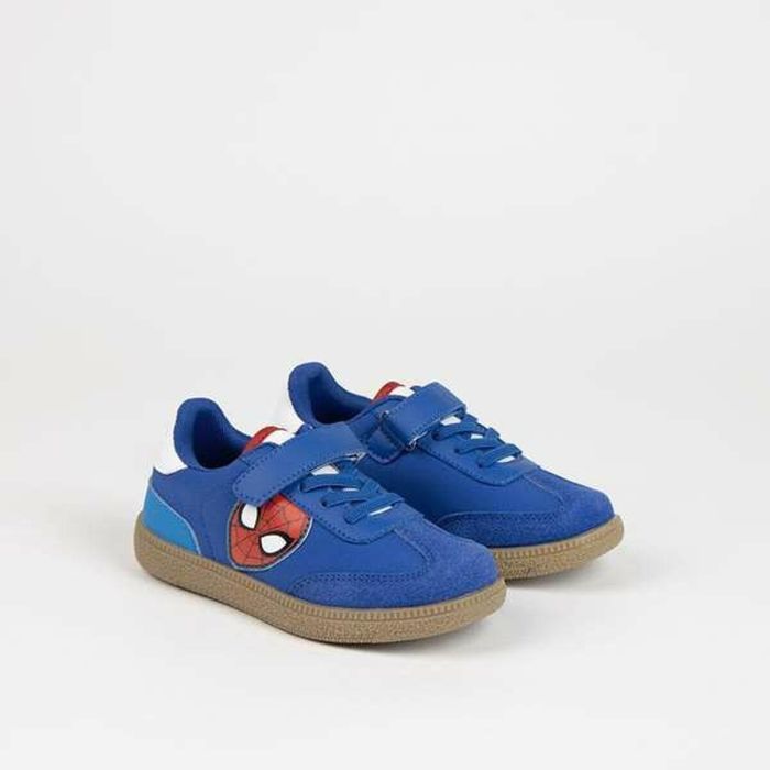 Chaussures de Sport pour Enfants Spider-Man Bleu foncé 1 Chaussures de Sport pour Enfants Spider-Man Bleu foncé 1