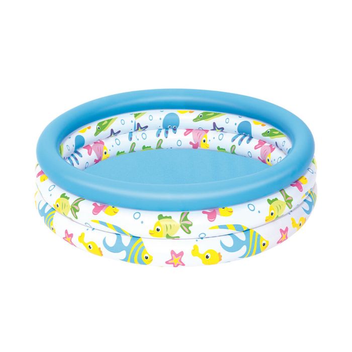 Bestway Piscine Gonflable Enfant 3 Anneaux Coral 102x25 cm +2 Ans Jardin 51008 0 Bestway Piscine Gonflable Enfant 3 Anneaux Coral 102x25 cm +2 Ans Jardin 51008 0