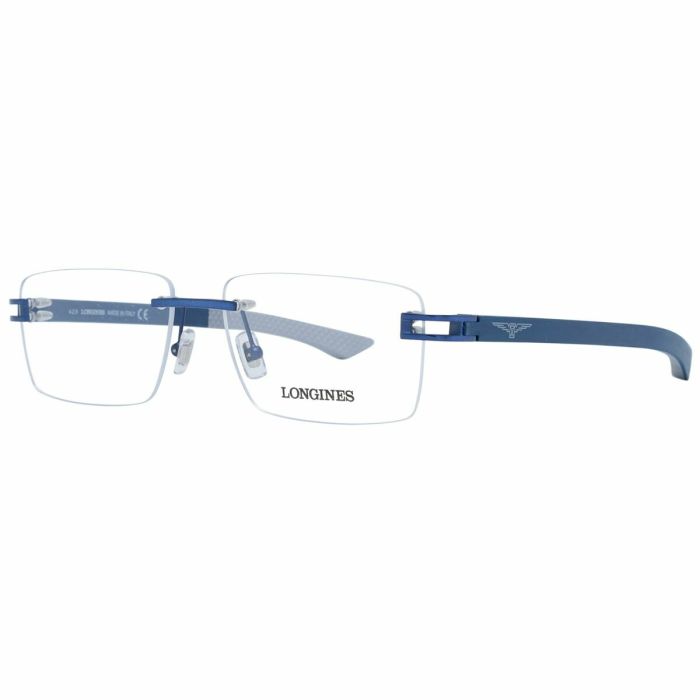 Monture de Lunettes Homme Longines LG5006-H-55090 Bleu Ø 55 mm 0 Monture de Lunettes Homme Longines LG5006-H-55090 Bleu Ø 55 mm 0