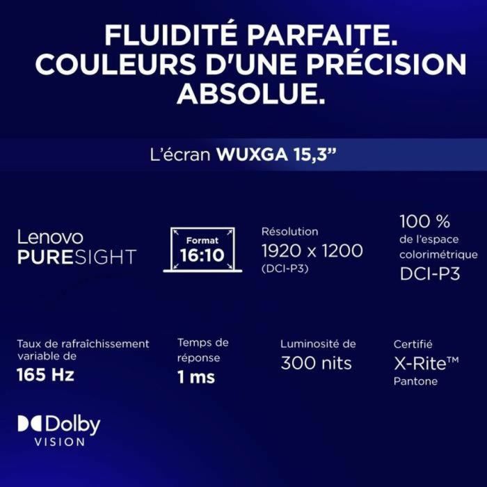 Ordinateur Portable Lenovo 15,3" 32 GB RAM 512 GB SSD 2