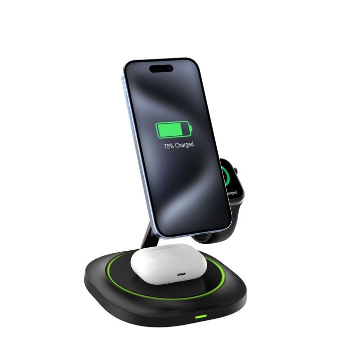 Chargeur sans fil Muvit for Change APH-MWC3 Noir 2