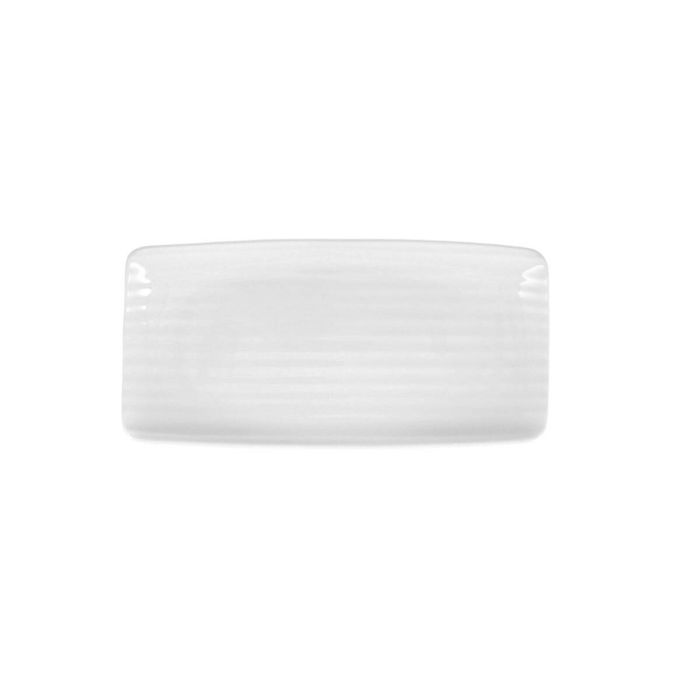 Plateau apéritif Ariane Artisan Céramique Blanc 30 x 15 cm (6 Unités) 1