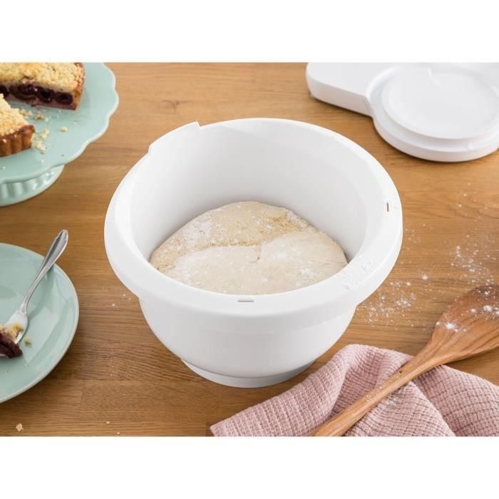 Bosch Bol Plastique 3,8 L MUZS2KR pour Kitchen Machine MUM Serie 2 - Accessoire Prêt à Cuisiner