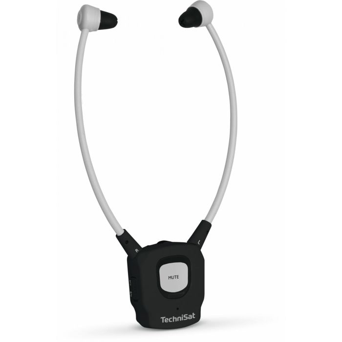TechniSat Casque sans fil et avec fil StereoMan ISI 3 - Écouteurs intra-auriculaires Bluetooth - Noir - Batterie 9h - 30-20000 Hz - Livré avec câbles